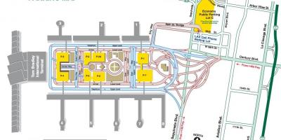 अटलांटा हवाई अड्डे डेल्टा टर्मिनल का नक्शा