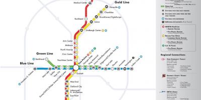मार्ता मेट्रो का नक्शा